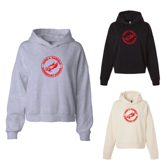 GARFIELD Women's Wave Wash Hoodie - Circle Logo