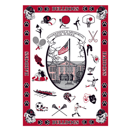 HMHS Haddonfield Activities Blanket