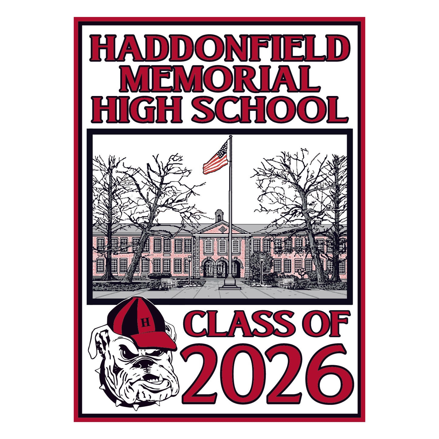 HMHS Haddonfield Class of 2026 Blanket