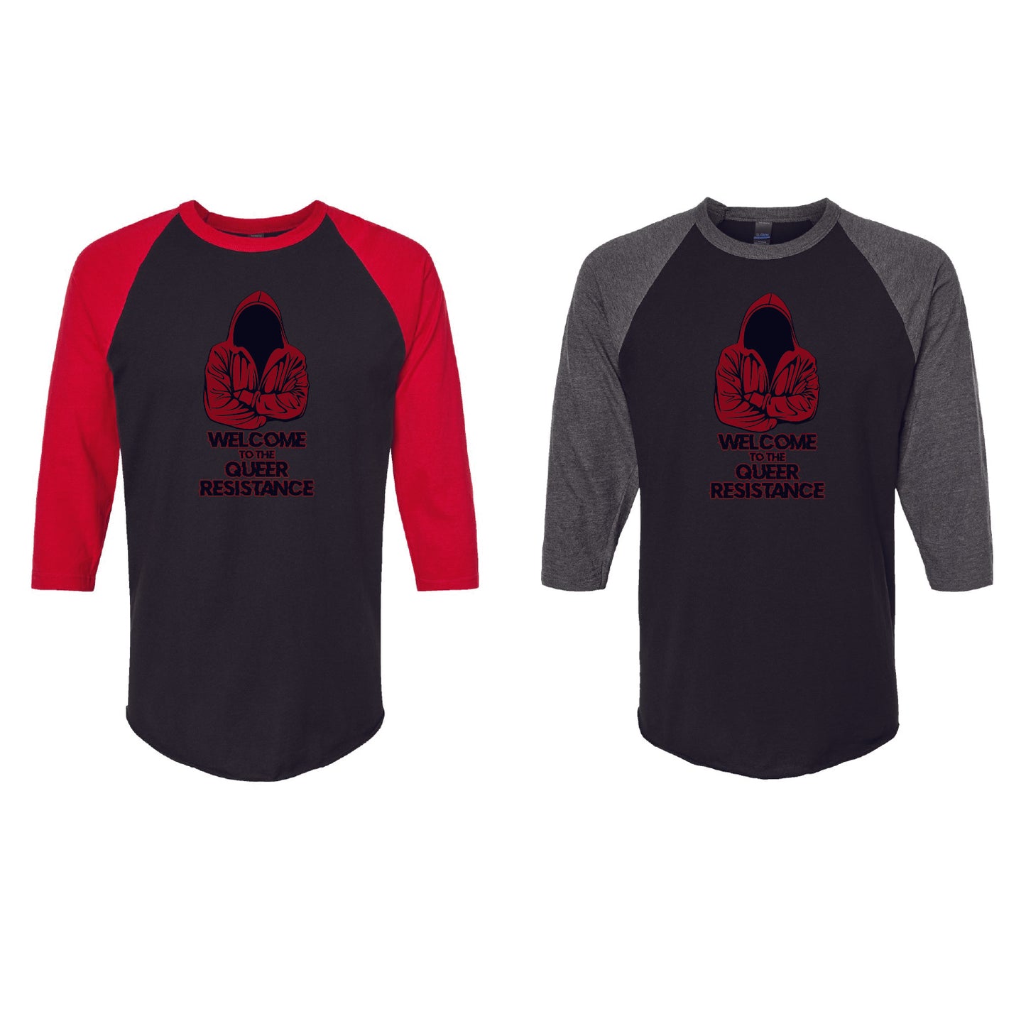 MYSTERY Echo The Hood Baseball Tee