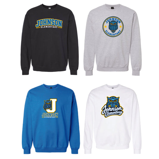 JOHNSON Softstyle Crewneck Sweatshirt