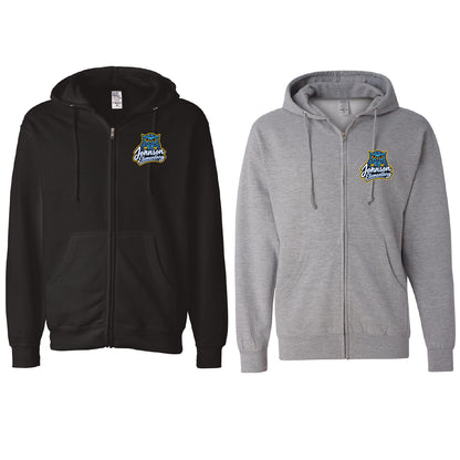 JOHNSON Full-Zip Hooded Sweatshirt
