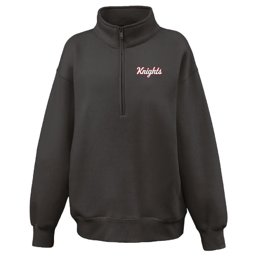 KNIGHTS Women's Oversized 1/2 Zip
