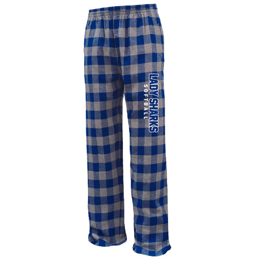 Lady Sharks Flannel Pants