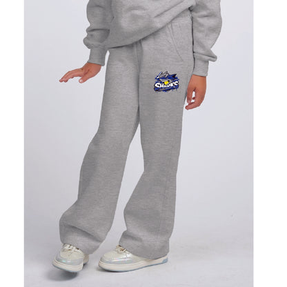 Lady Sharks Youth Fleece Wide Leg Pant