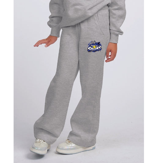 Lady Sharks Youth Fleece Wide Leg Pant