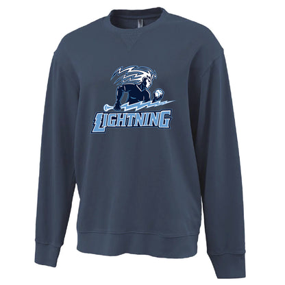 LIGHTNING Pigment Fleece Crew
