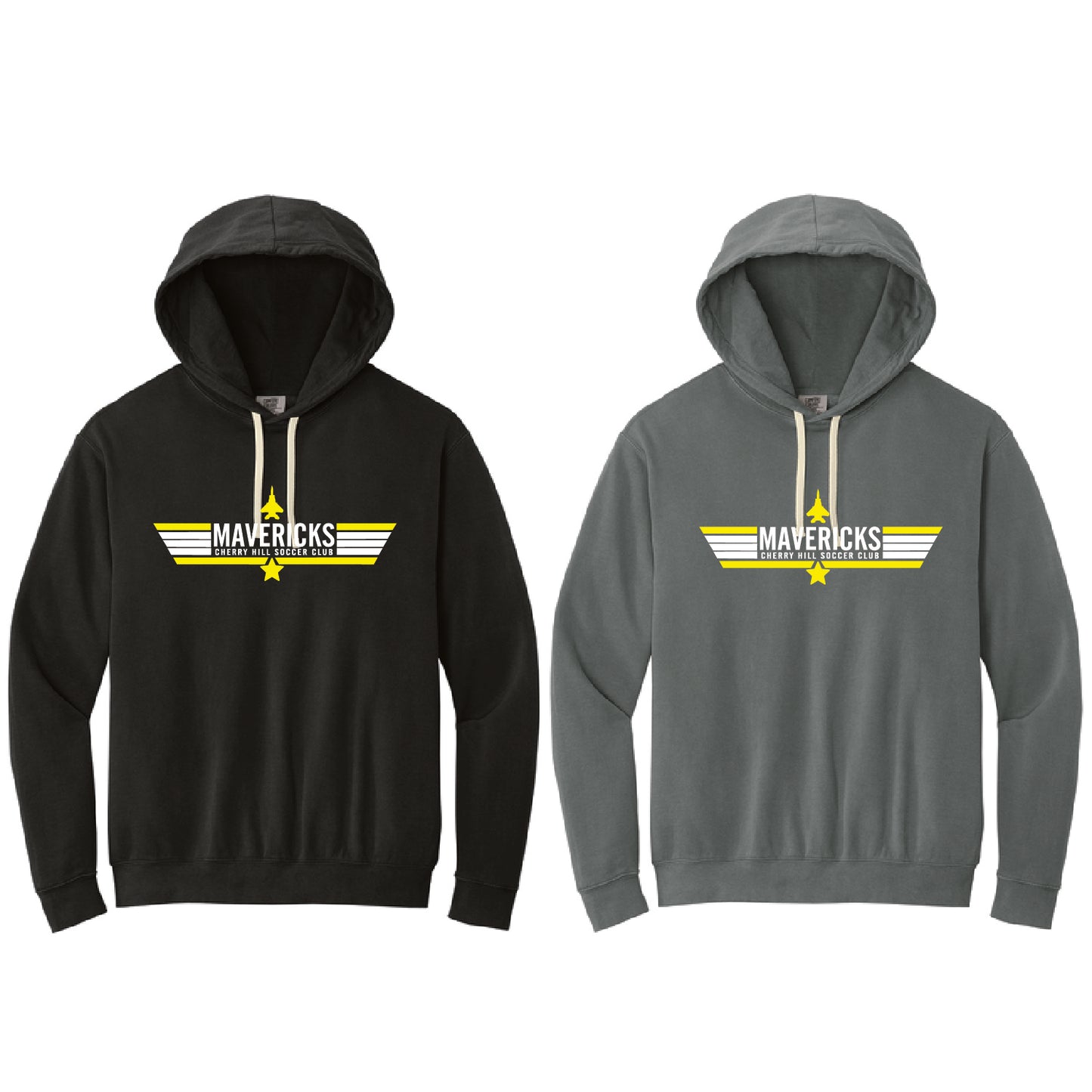 MAVERICKS Comfort Colors® Lightweight Hooded Sweatshirt