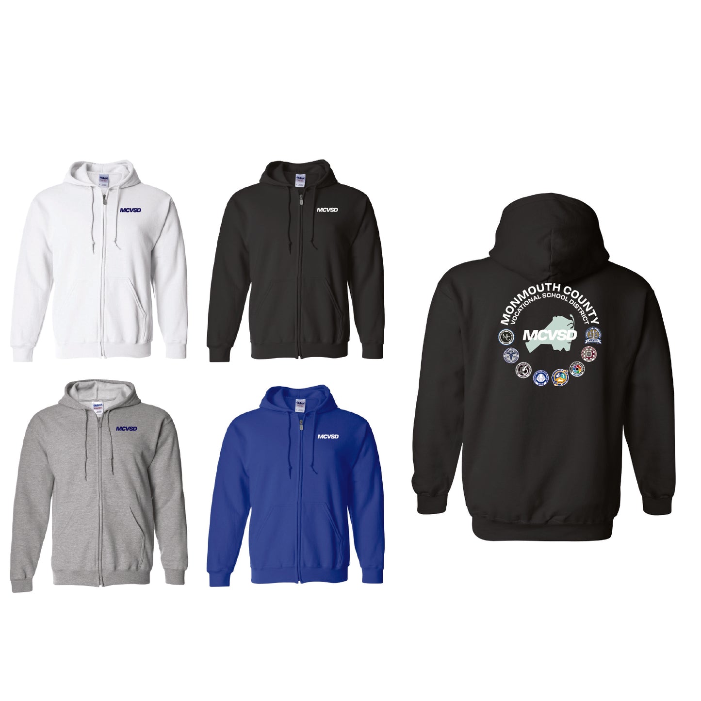 MCVSD Full Zip Hoodie