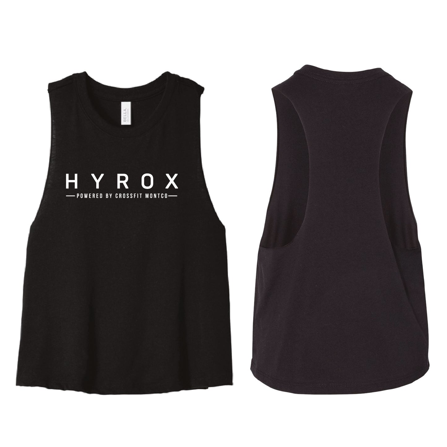 CFMC Women's Racerback Crop Tank - Hyrox