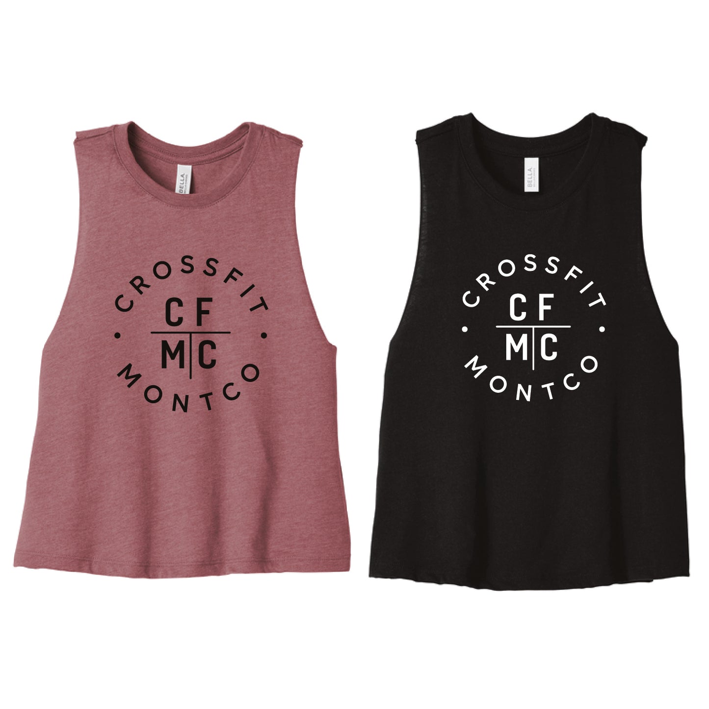 CFMC Women's Racerback Crop Tank - Montco