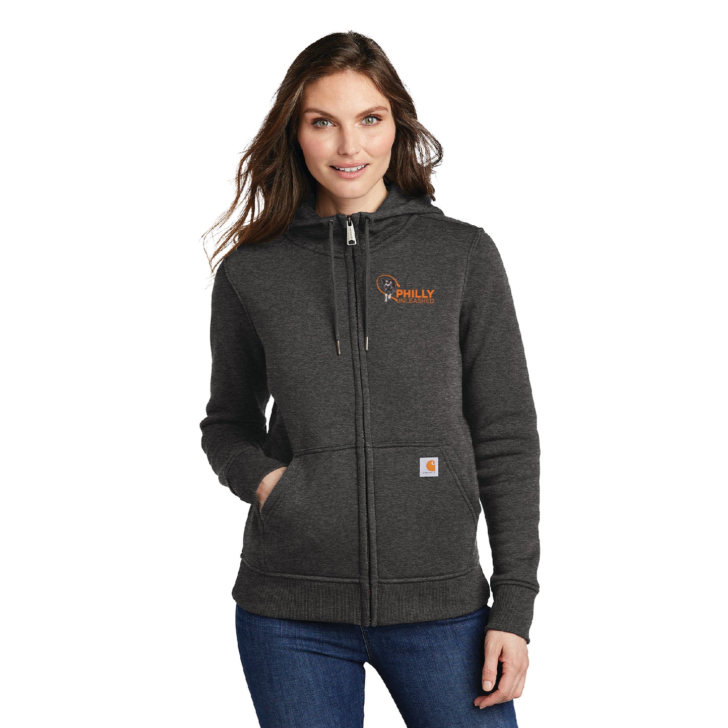 Unleashed Carhartt® Women’s Clarksburg Full-Zip Hoodie