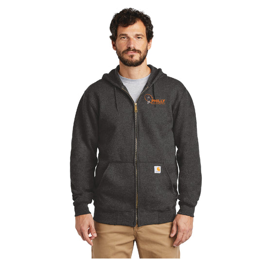 Unleashed Carhartt ® Midweight Hooded Zip-Front Sweatshirt