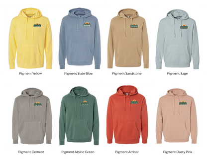 SMG Pigment Dyed Hooded Sweatshirt