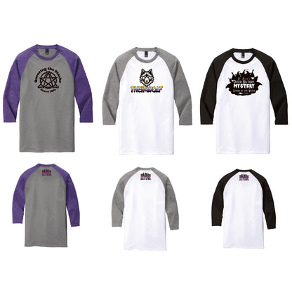 MYSTERY 3/4-Sleeve Raglan Tee