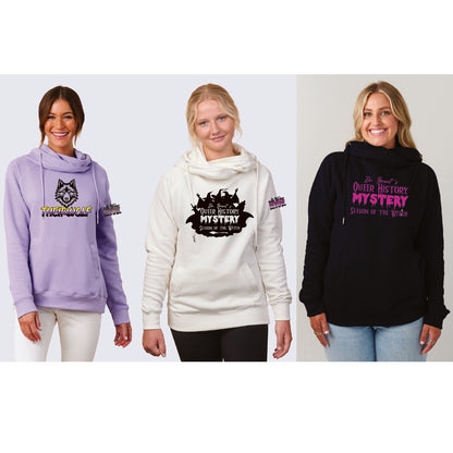 MYSTERY Ladies Funnel Neck Pullover Hood