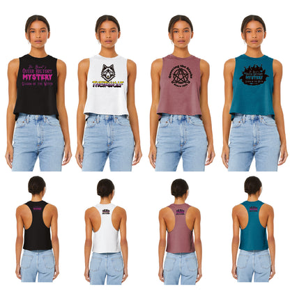 MYSTERY Women’s Racerback Cropped Tank