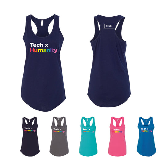 REAL Tech X Humanity Women's Racerback Tank
