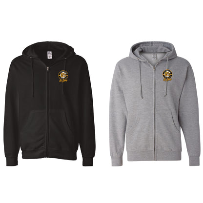 SHARP Full-Zip Hooded Sweatshirt