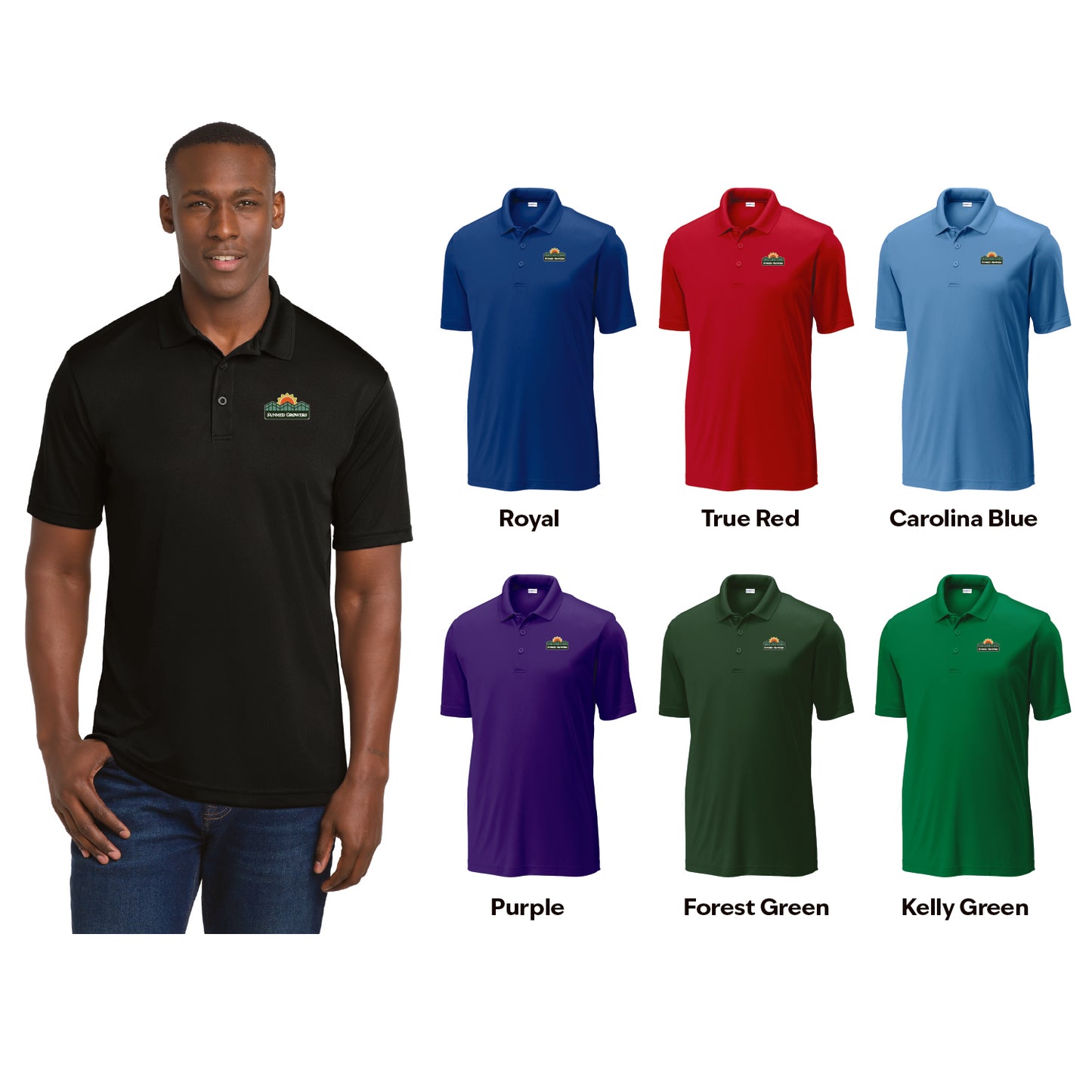 SMG PosiCharge® Competitor™ Polo