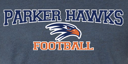 Parker Hawks Football Super Comfy Fan Tee