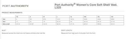 ME   Port Authority® Women's Core Soft Shell Vest