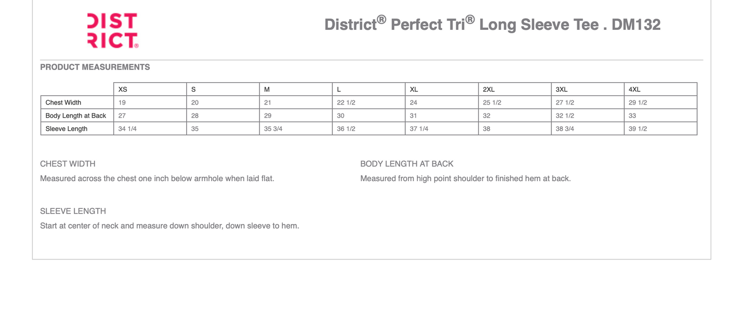 THCHH Long Sleeve Tunic Tee