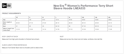 CHALL New Era Women's Short Sleeve Hoodie