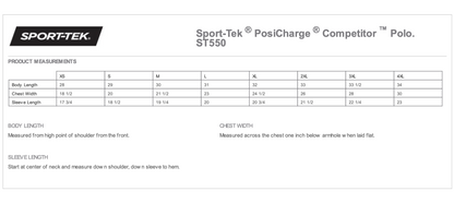 ELIQUENT Sport-Tek® PosiCharge Competitor Polo