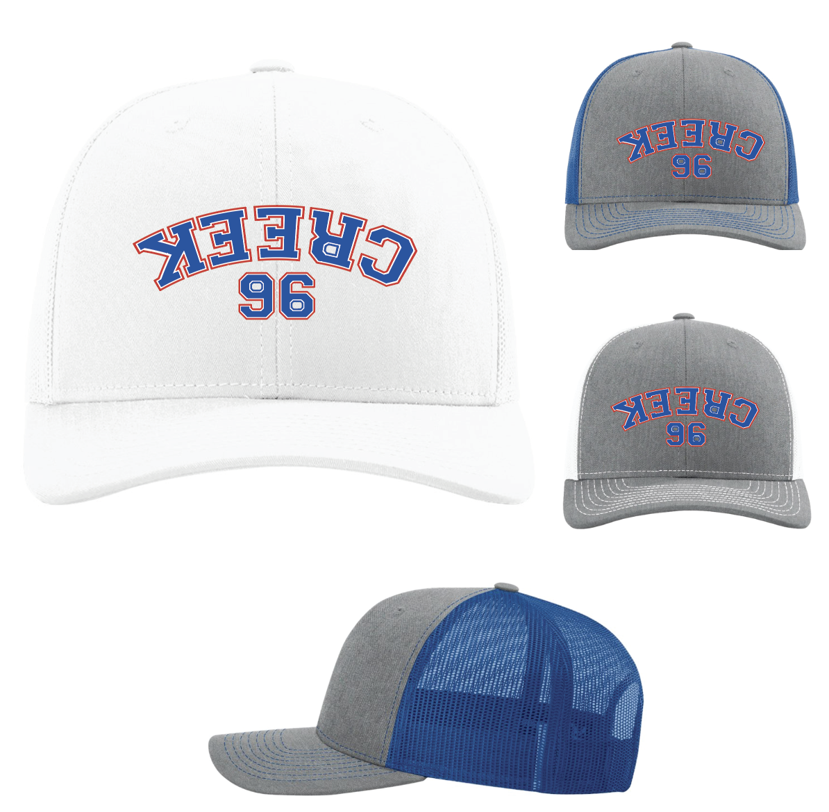 CCHS "Creek 96 Flipped" Snapback Trucker Cap