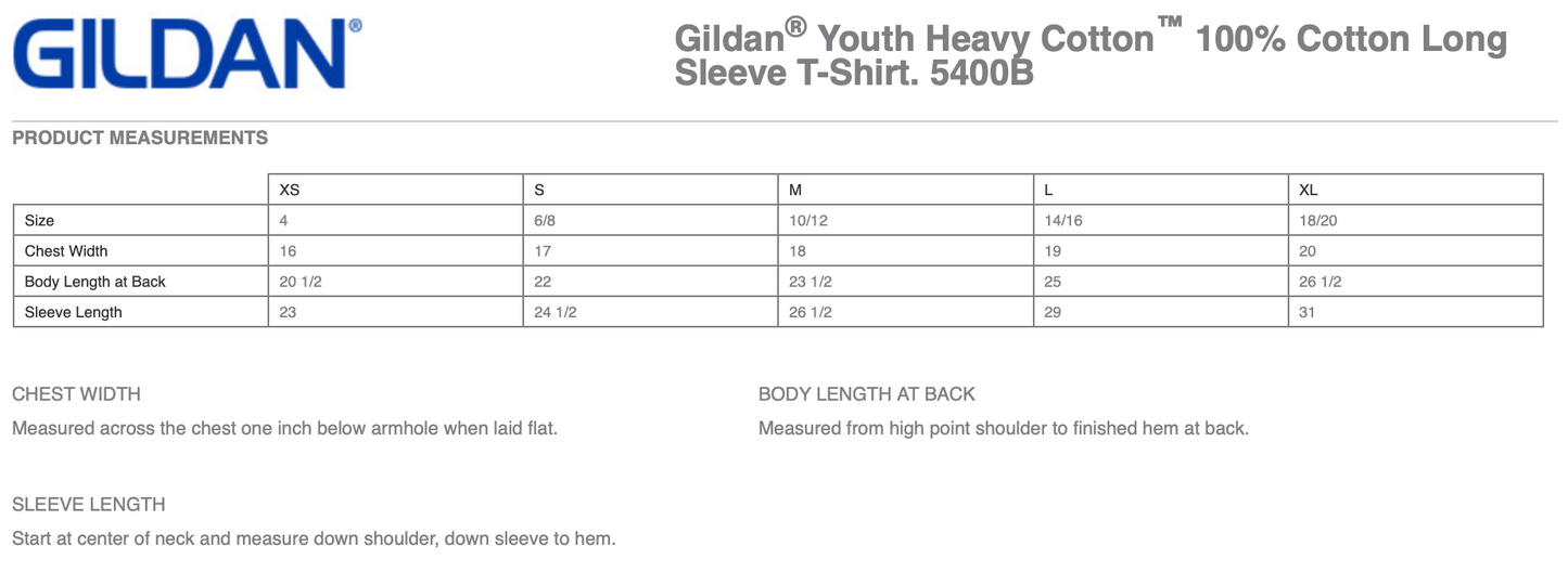 Clearview YOUTH Long Sleeve T-shirt