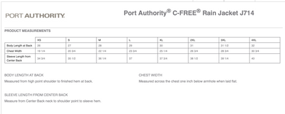 ME  Port Authority® C-FREE® Rain Jacket