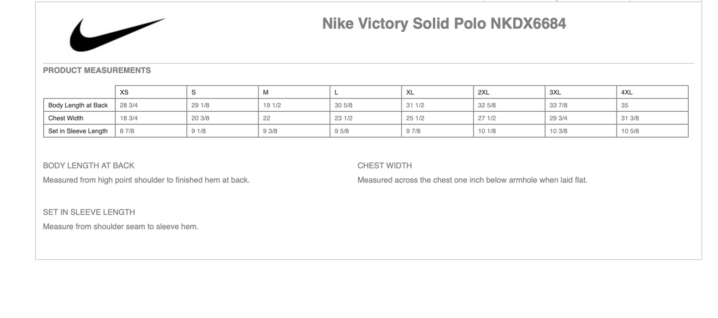 THCHH Nike Victory Polo