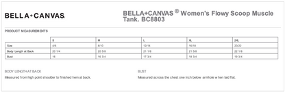 CFPH Women's Flowy Scoop Muscle Tank