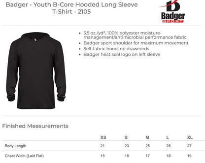 KNIGHTS Hooded Long Sleeve T-Shirt