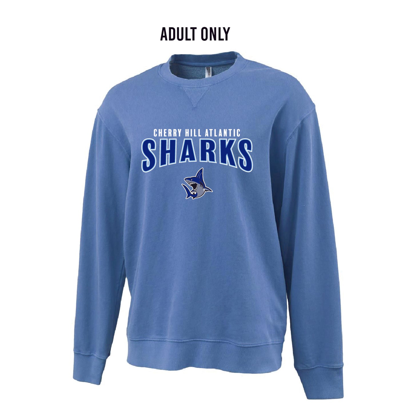 SHARKS Pigment Fleece Crew