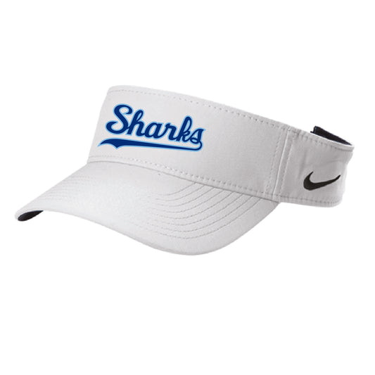 SHARKS Nike Dri-FIT Team Performance Visor