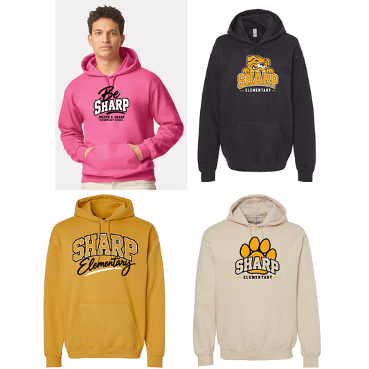 SHARP Softstyle Hooded Sweatshirt