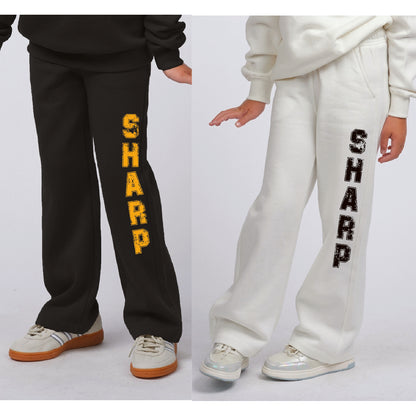 SHARP Youth Fleece Wide Leg Pant