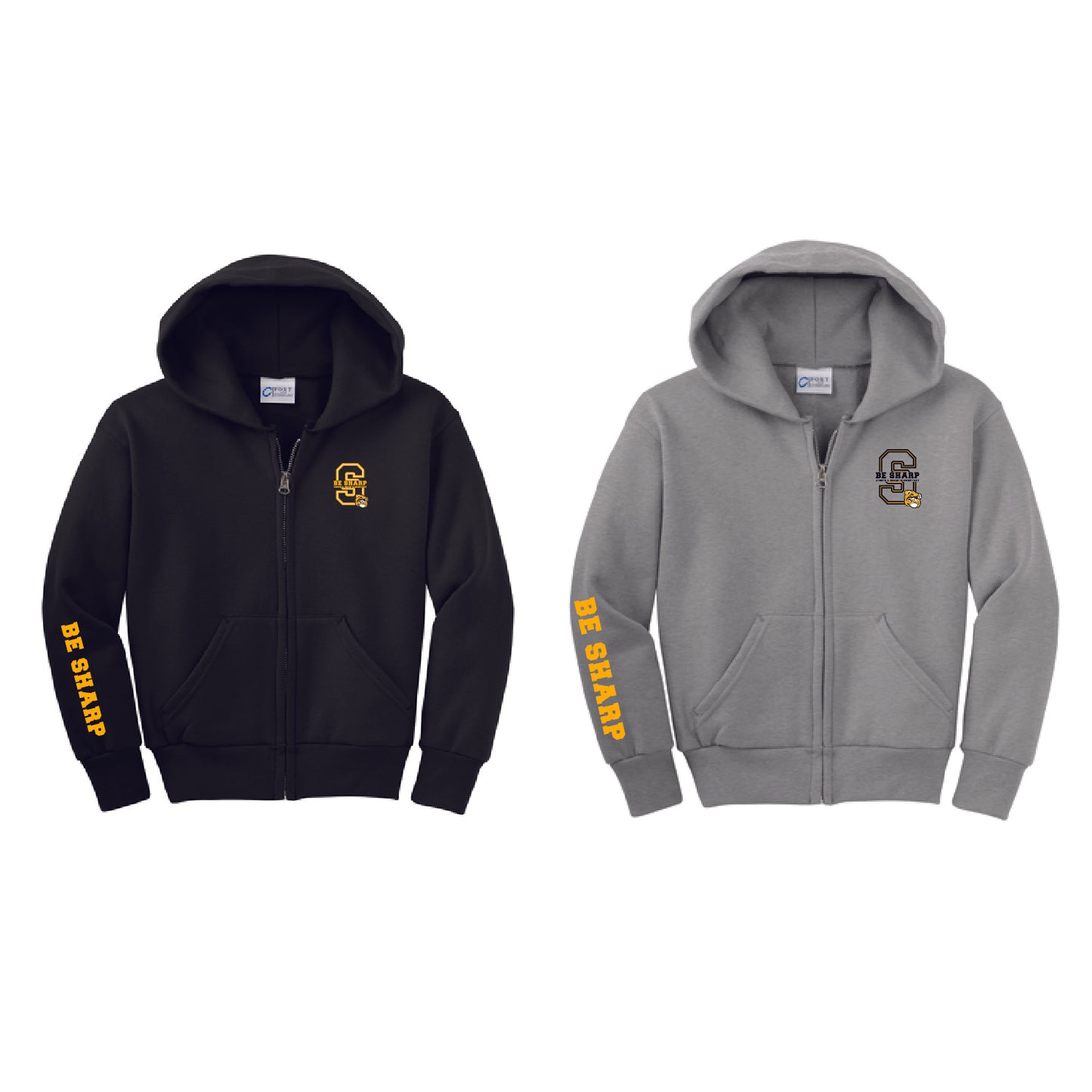 SHARP Full Zip Hoodie