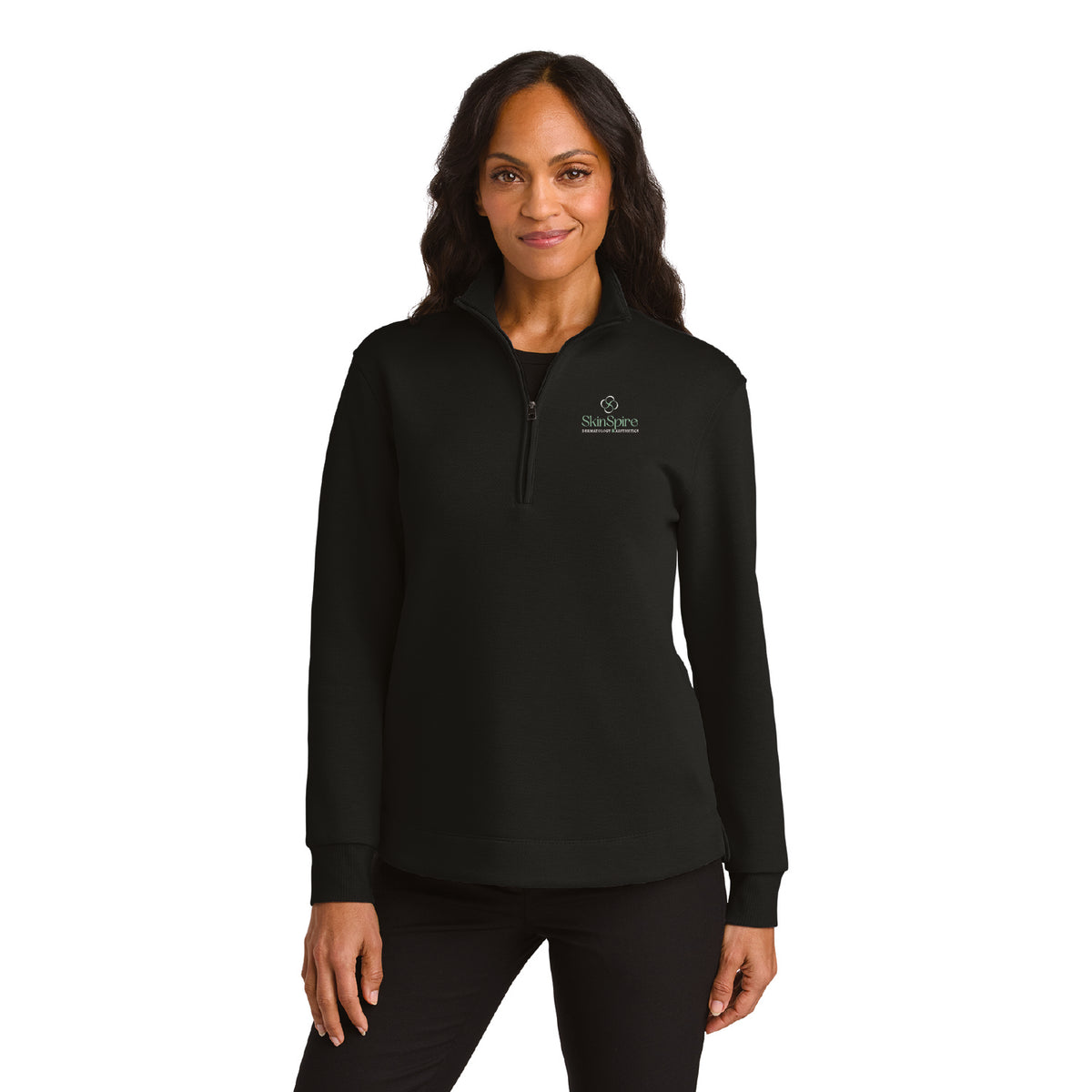 SkinSpire Women's Wearever Signature Double Pique 1/4-Zip