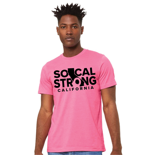 SoCal Heather Charity Pink T-Shirt