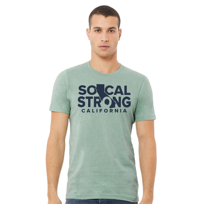 SoCal Heather Prism Dusty Blue T-Shirt