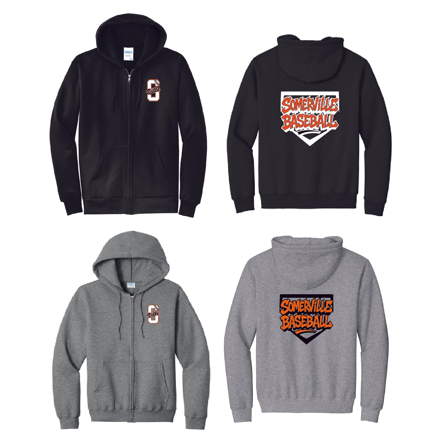 Somerville Full-Zip Hooded Sweatshirt