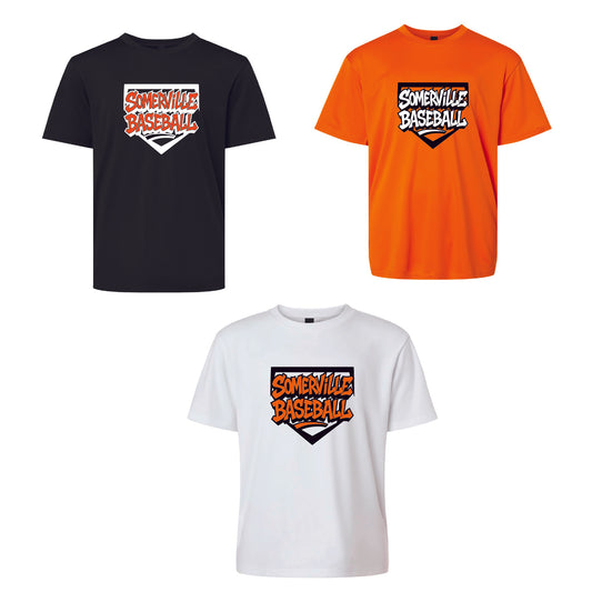 Somerville Dryfit Tee - Graffiti Logo