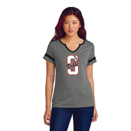 Somerville Women's Halftime Notch Neck Tee