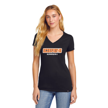 SBI Women's Heritage Blend V-Neck Tee