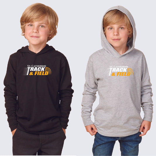 Siena Youth Essential Long Sleeve Hooded Tee