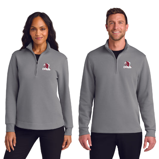 CARUSI STAFF Wearever Signature Double Pique 1/4-Zip