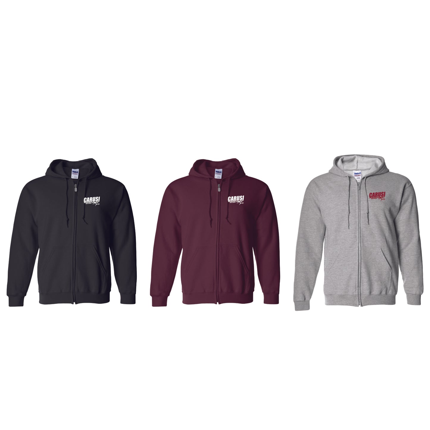 CARUSI Full Zip Hoodie